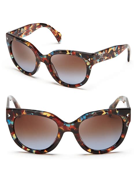 prada red and blue sunglasses cat eye|Prada cat eye prescription glasses.